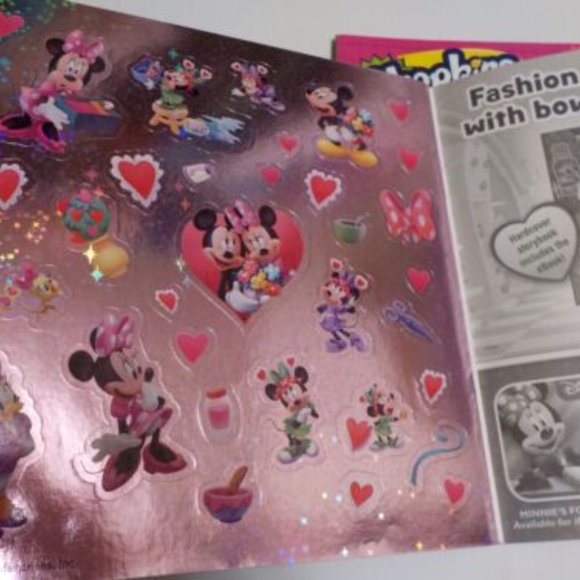 Girls 5 Book Lot NEW Condition (Tinker Bell, Minnie Ms., Trolls, Shopkins) PB - Picture 4 of 11